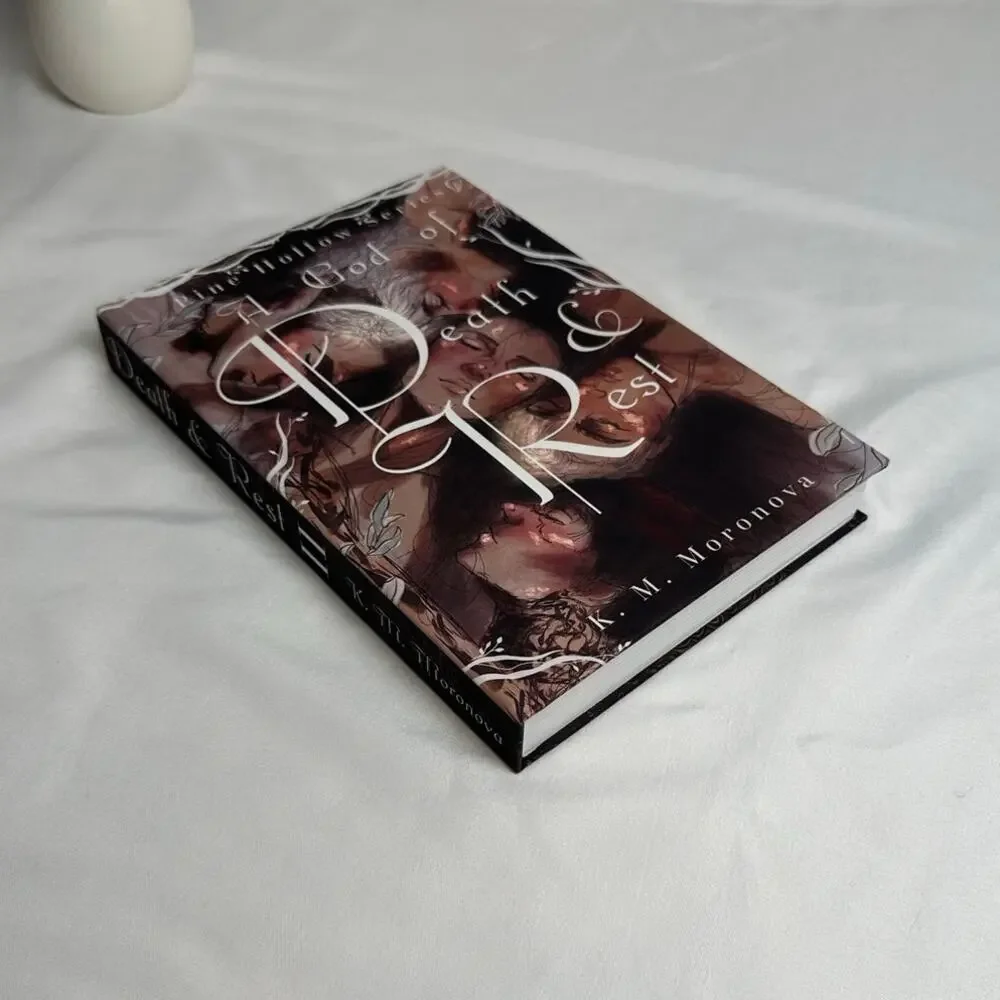 SIGNED A God of Death & Rest K.M. Moronova OOP Hardcover Pine Hollow #2